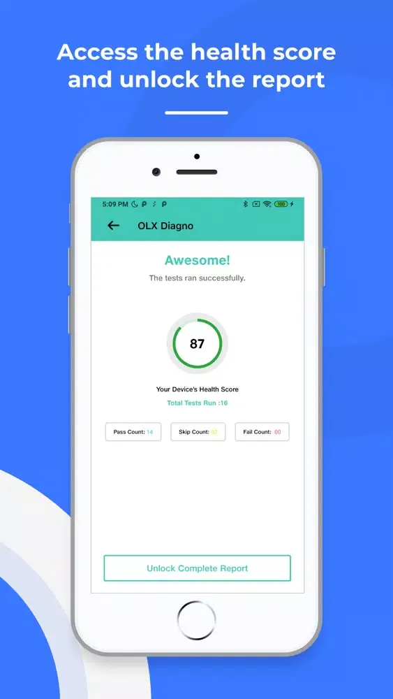 Captures d'écran de OLX Diagno