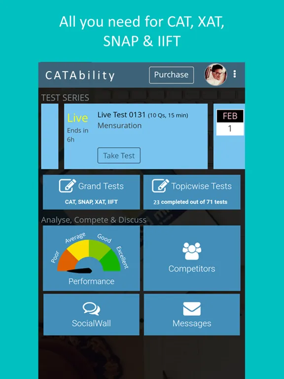 تصاویر CATAbility - CAT/XAT/SNAP/IIFT iPad 