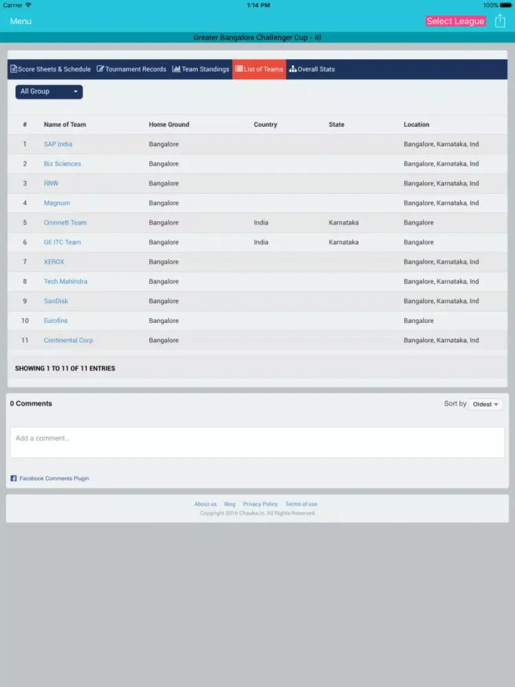 ABR Sports iPad 应用截图