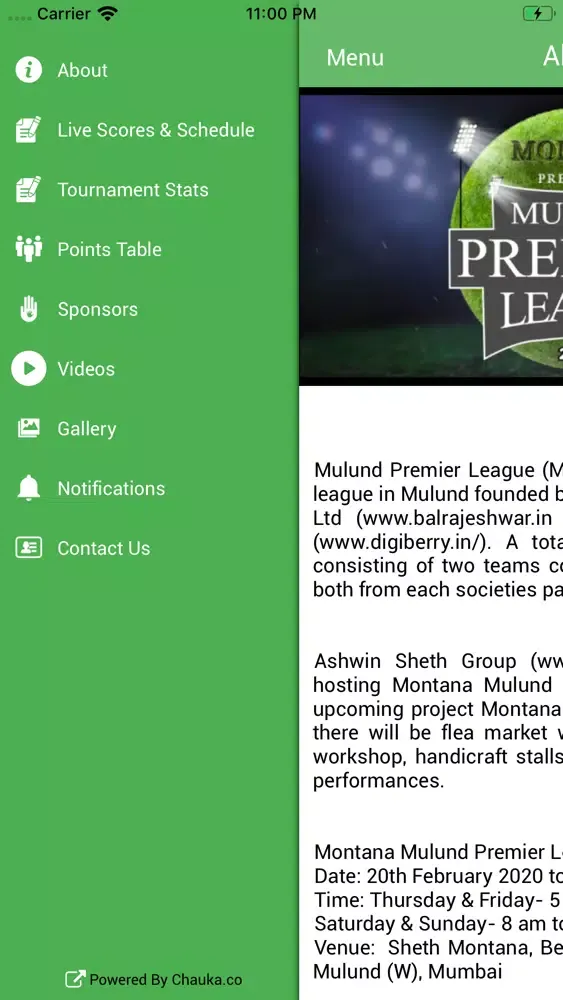 Mulund Premier League - MPL應用截圖