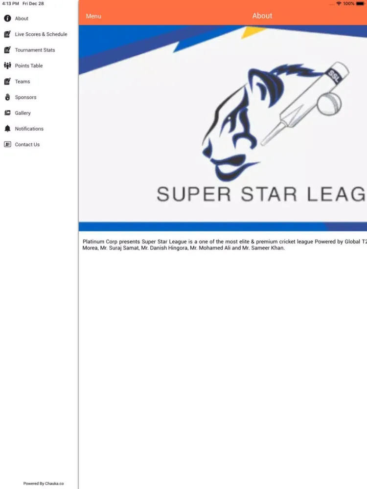 Super Star League iPad  سکرین شاٹس