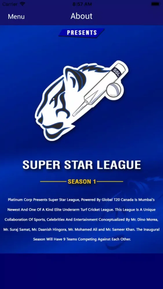 Super Star League سکرین شاٹس