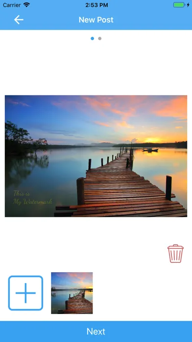 Social Watermark Creator Screenshots