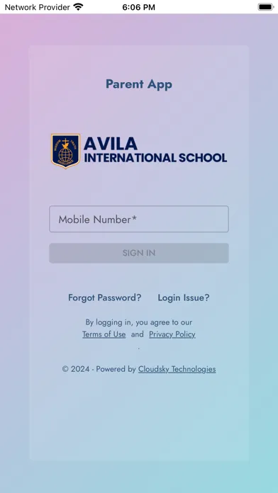 Tangkapan skrin Avila International School
