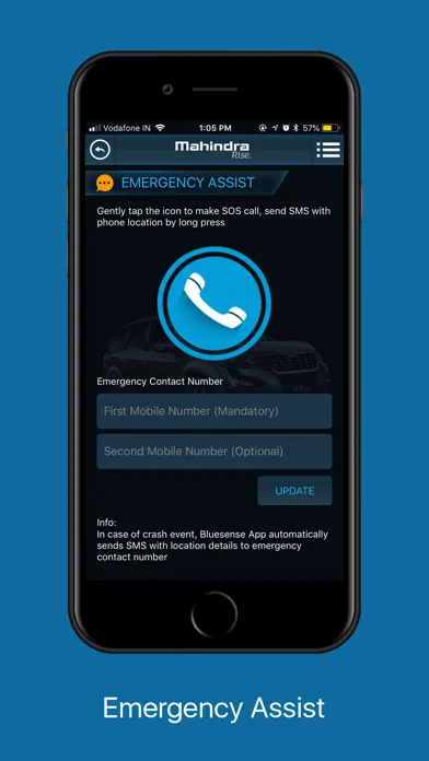 Capturas de tela do BLUE SENSE APP -NEW AGE XUV500
