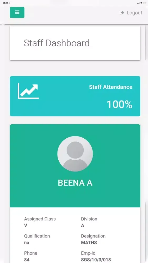 Zrzuty ekranu Jai Rani SABS Public School
