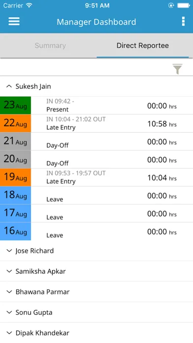 Screenshot di LMG SmartTime