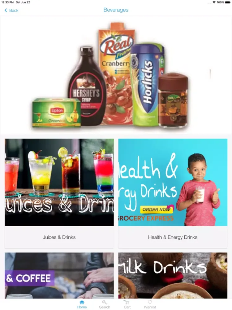 Capturas de pantalla de Grocery Express-Online Grocery iPad 