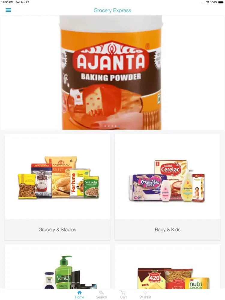 Capturas de pantalla de Grocery Express-Online Grocery iPad 
