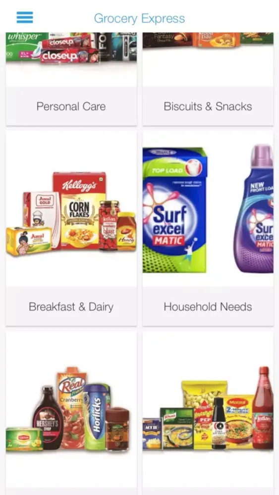 Capturas de pantalla de Grocery Express-Online Grocery