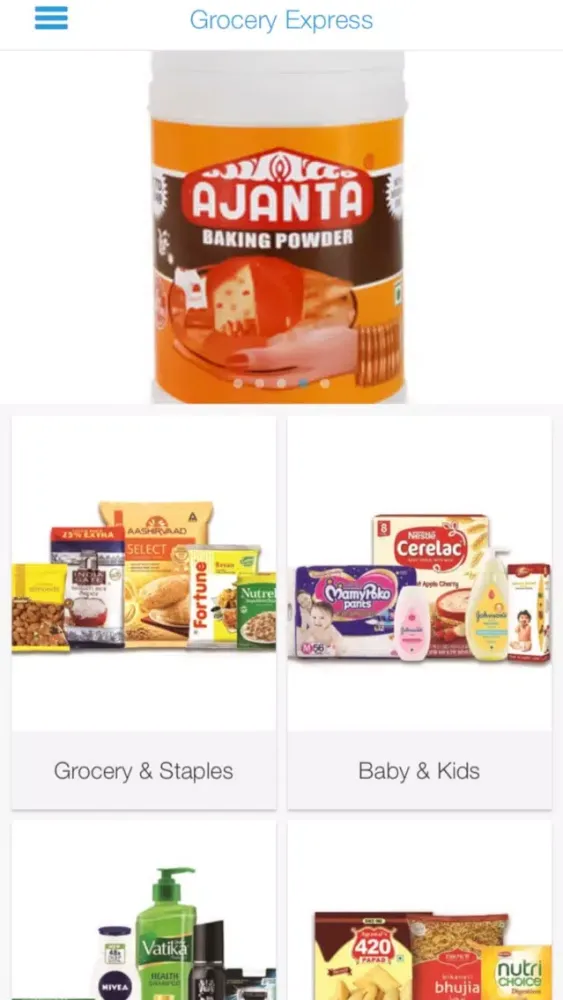 Capturas de pantalla de Grocery Express-Online Grocery