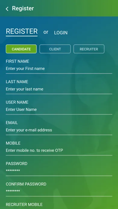Captures d'écran de Corporate Ladder Job Search