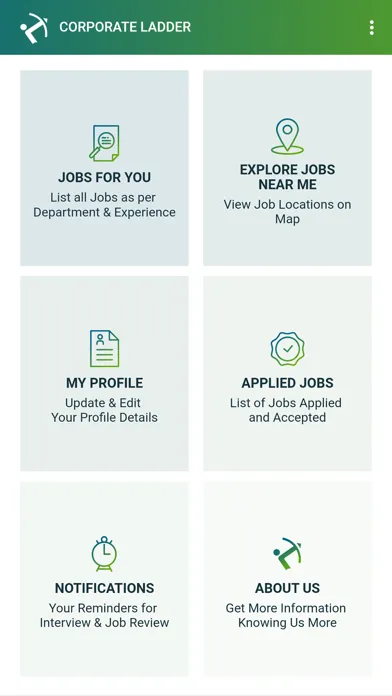 Captures d'écran de Corporate Ladder Job Search