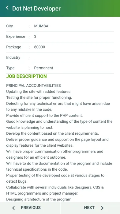 Captures d'écran de Corporate Ladder Job Search