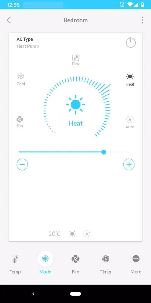 Captures d'écran de Daikin Smart AC