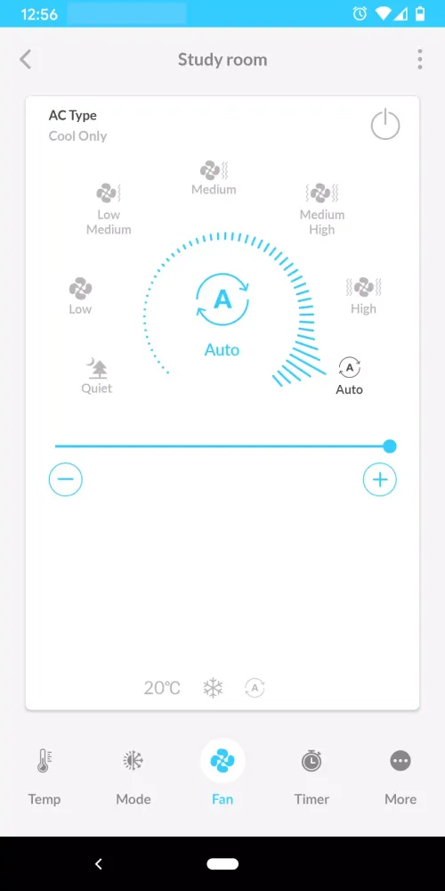 Captures d'écran de Daikin Smart AC