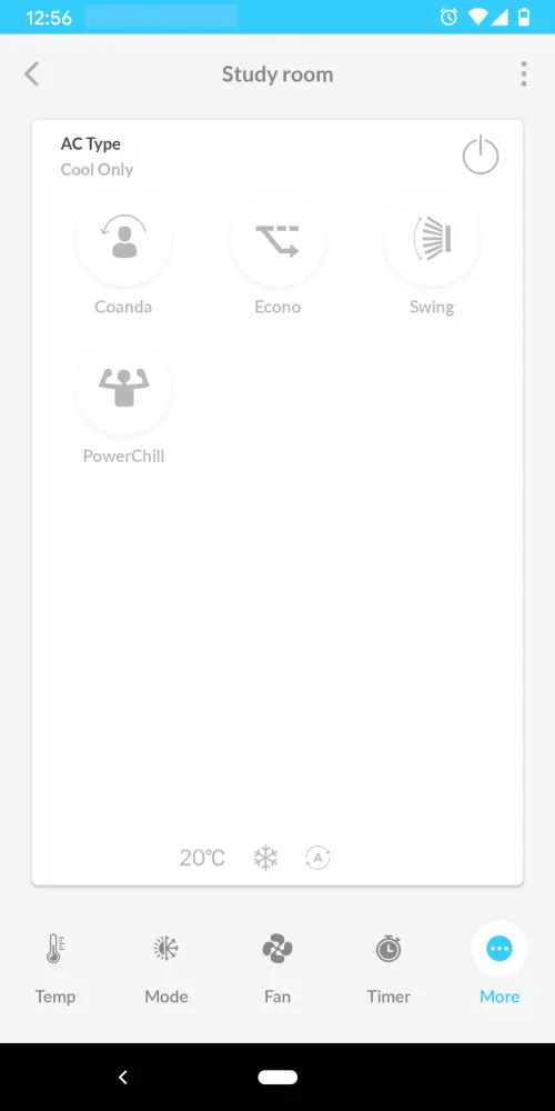 Captures d'écran de Daikin Smart AC