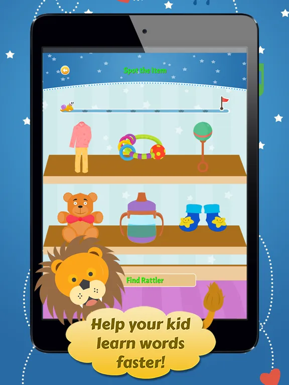 Скриншоты My First Words Baby Picture dictionary iPad 
