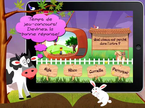 Capturas de tela do Recueil de Comptines iPad 