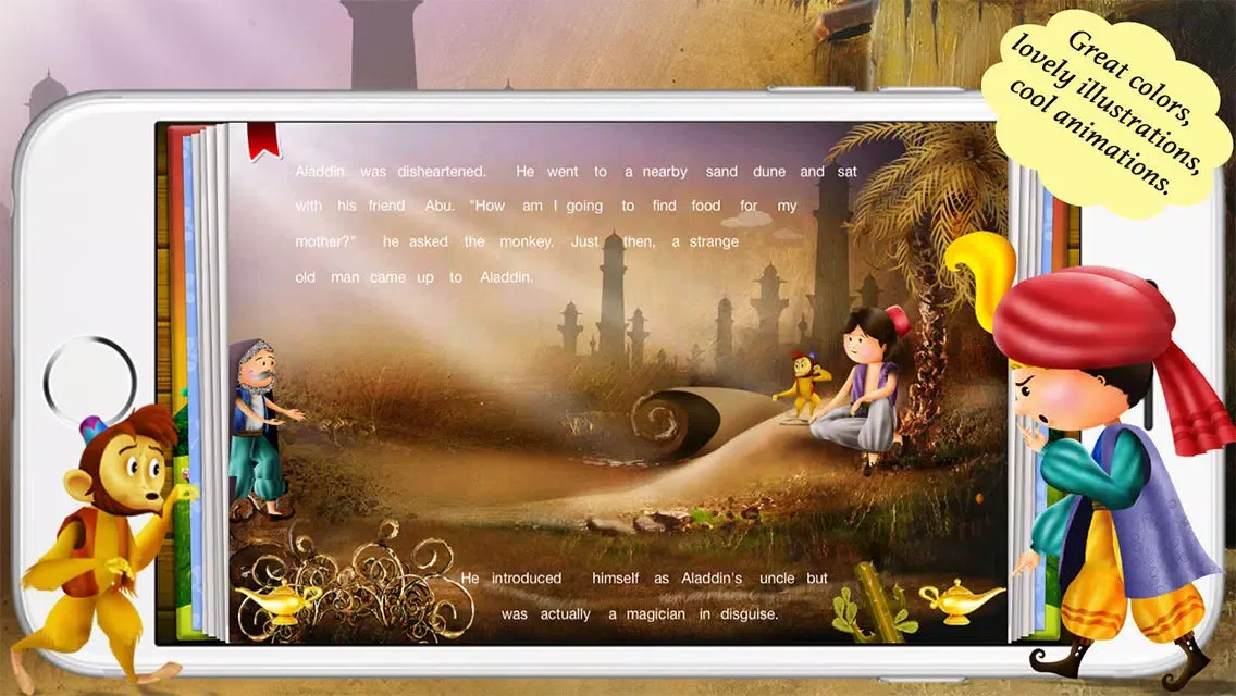 Aladdin and the Magical Lamp by Story Time for Kids Screenshots