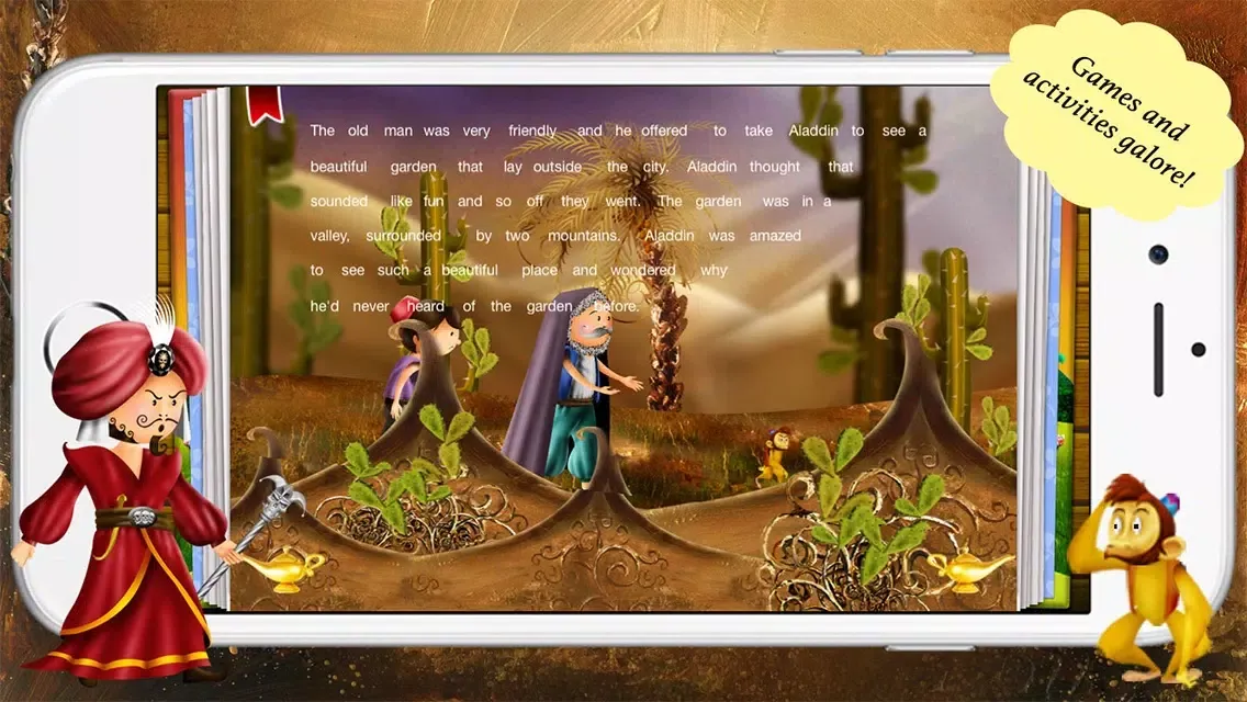 Aladdin and the Magical Lamp by Story Time for Kids Screenshots