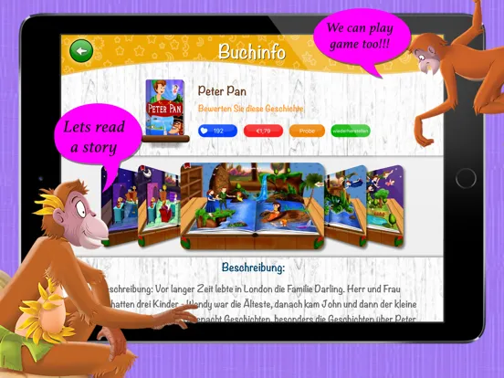 Story Time Interactive reading iPad  스크린샷