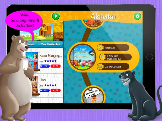 Story Time Interactive reading iPad  스크린샷