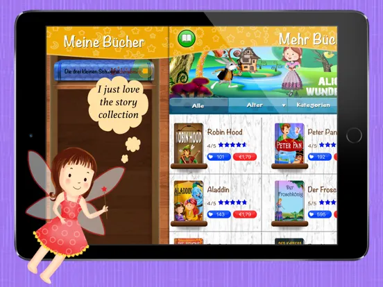 Story Time Interactive reading iPad  스크린샷