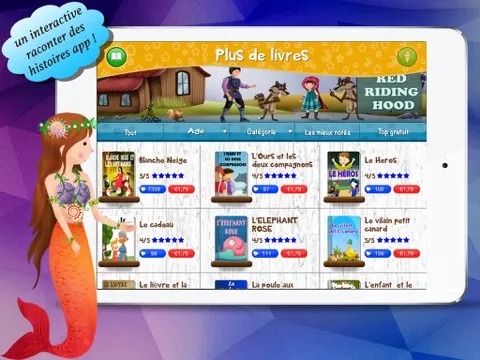 Capturas de pantalla de Histoires pour s'endormir iPad 