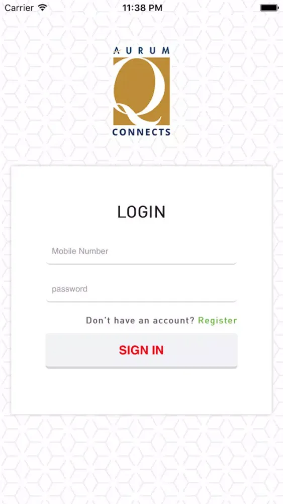 Tangkapan skrin Q Connects