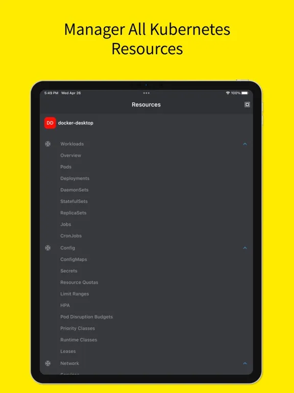My Infra Manager iPad  Screenshots