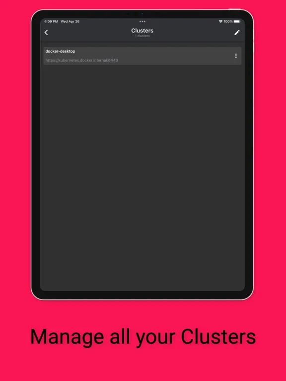 My Infra Manager iPad  Screenshots