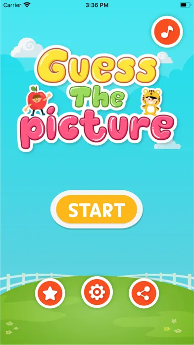Zrzuty ekranu Guess the Picture Quiz Game
