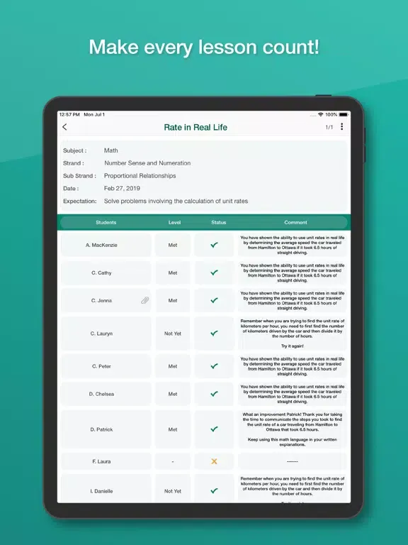 RampEd iPad  স্ক্রিনশট