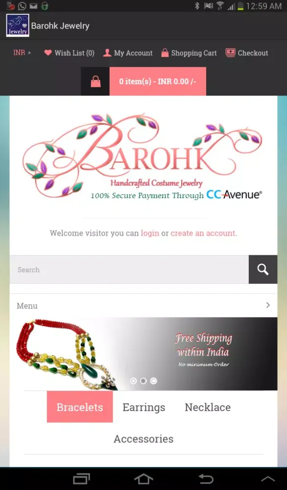 Barohk Handcrafted Jewelry スクリーンショット
