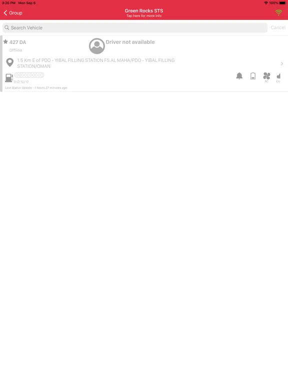 Tracer-Oman iPad  스크린샷