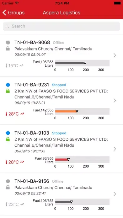 Captures d'écran de Tracer-Temp