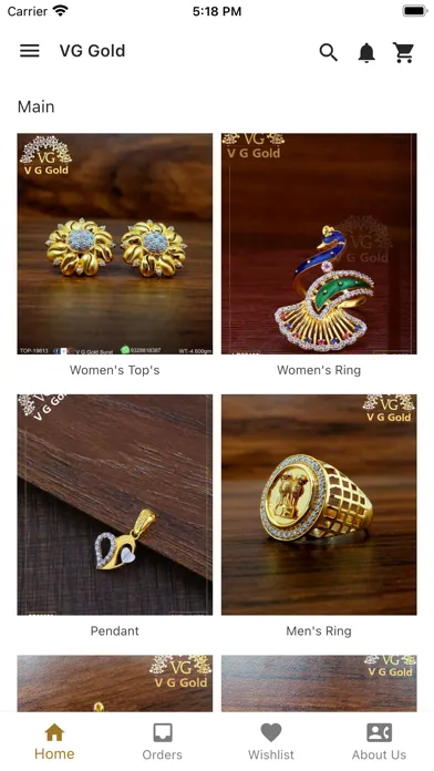 VG Gold : CZ Gold Jewellery スクリーンショット