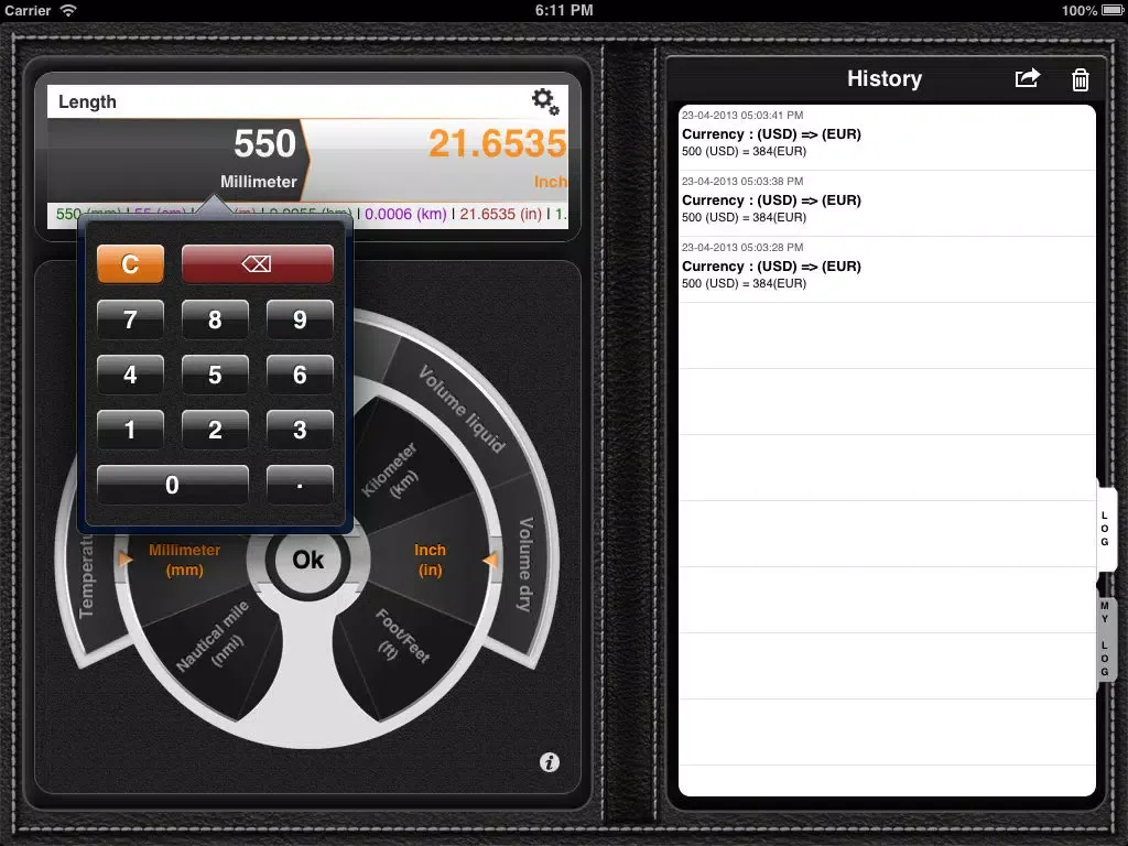 V-Converter iPad 應用截圖