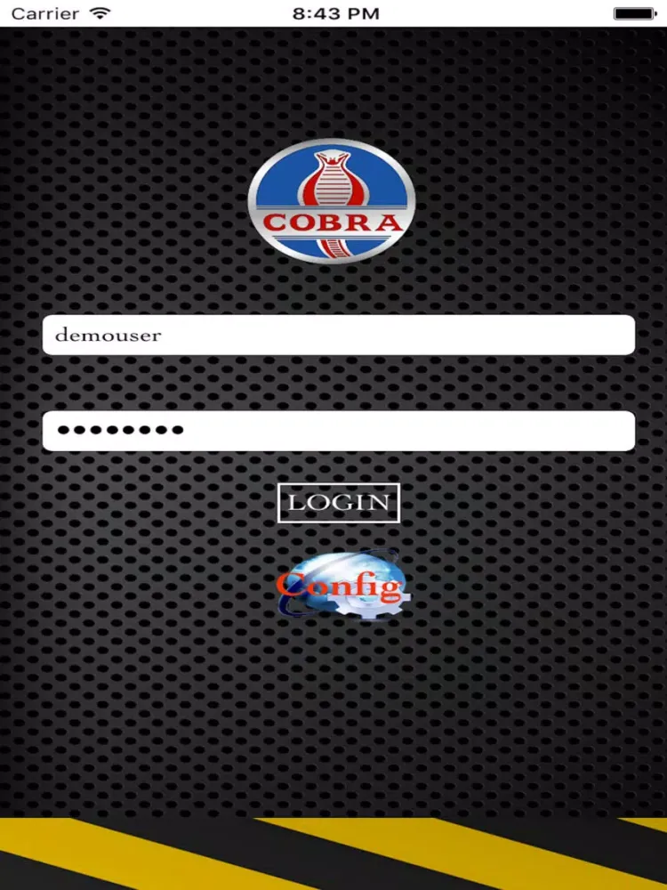 Cobra Track Central iPad  سکرین شاٹس
