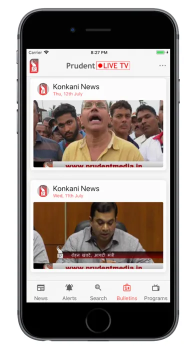 Ảnh chụp màn hình của Prudent Plus