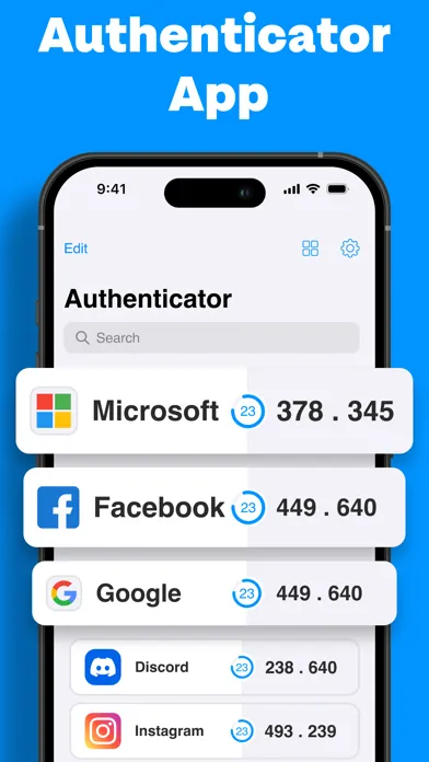 ID authenticator应用截图