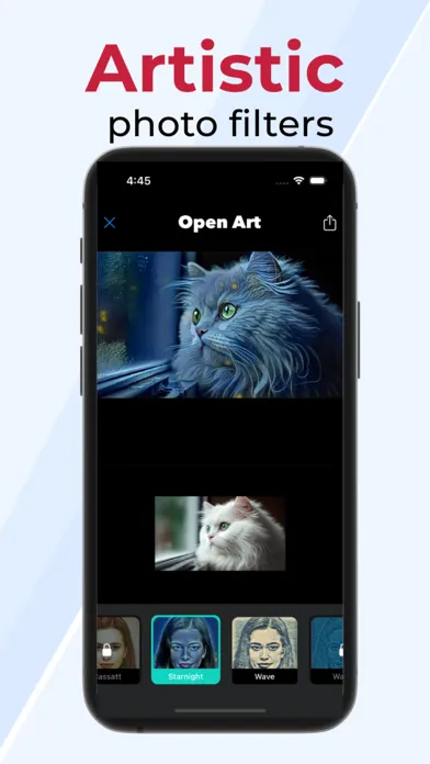 Tangkapan skrin Face Art Filters