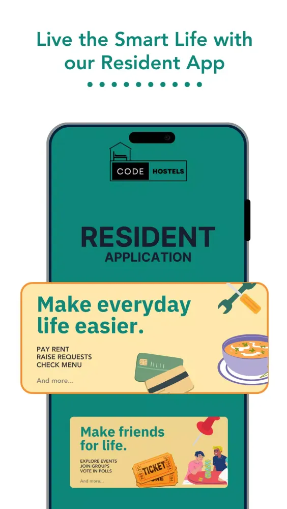 Capturas de pantalla de Code Hostels