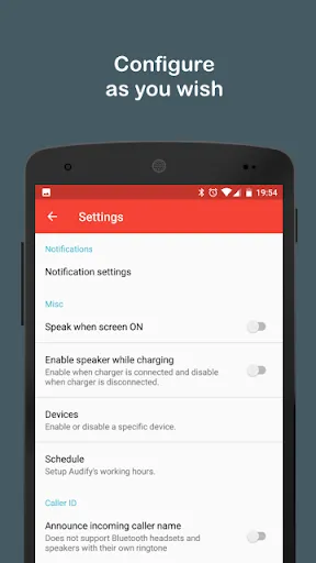 Скриншоты Audify - Notification Reader