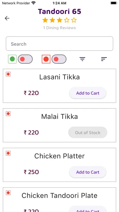 Tangkapan layar Cravee: Ordering Made Easy
