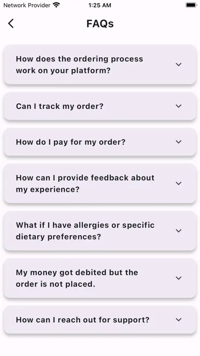 Tangkapan layar Cravee: Ordering Made Easy
