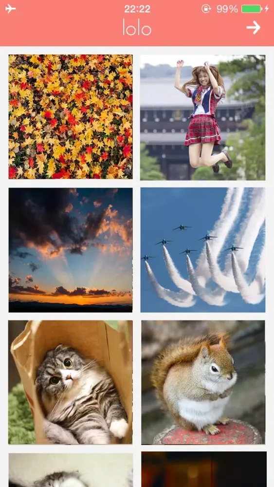 Capturas de pantalla de lolo:create and share your animated GIF powered by GIFMAGAZINE