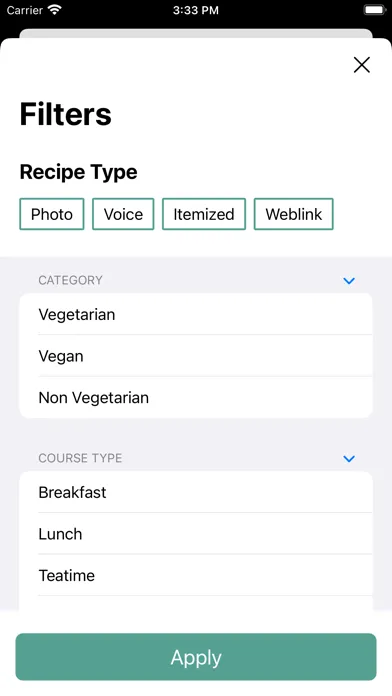 Xpert Recipes应用截图