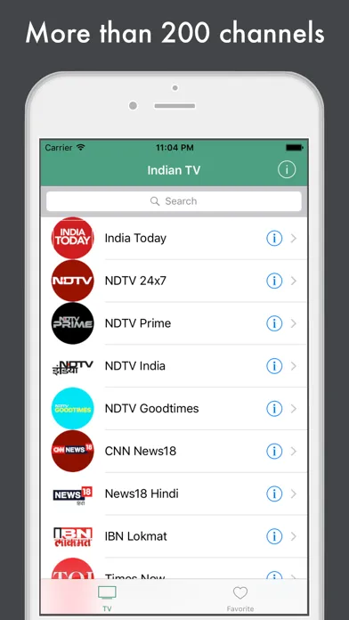 Captures d'écran de भारतीय टीवी - Indian TV live